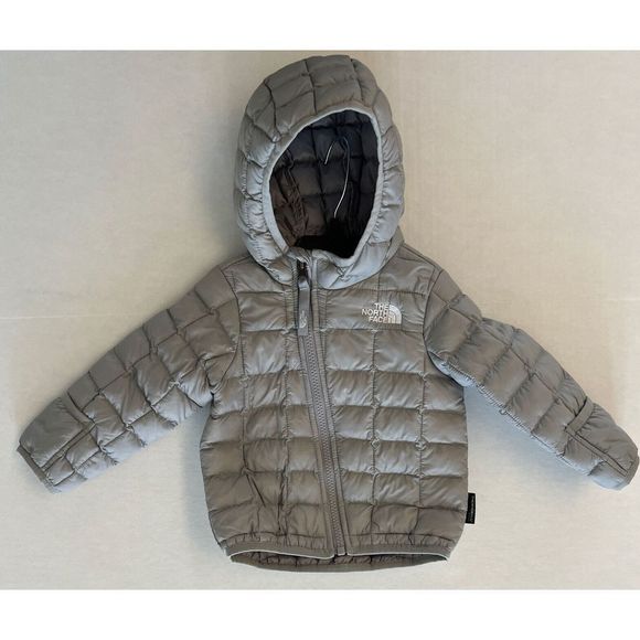 THE NORTH FACE Infant Sz 6-12 Mo. ThermoBall Eco Hood Jacket Coat Insulated $89+ - Picture 1 of 14